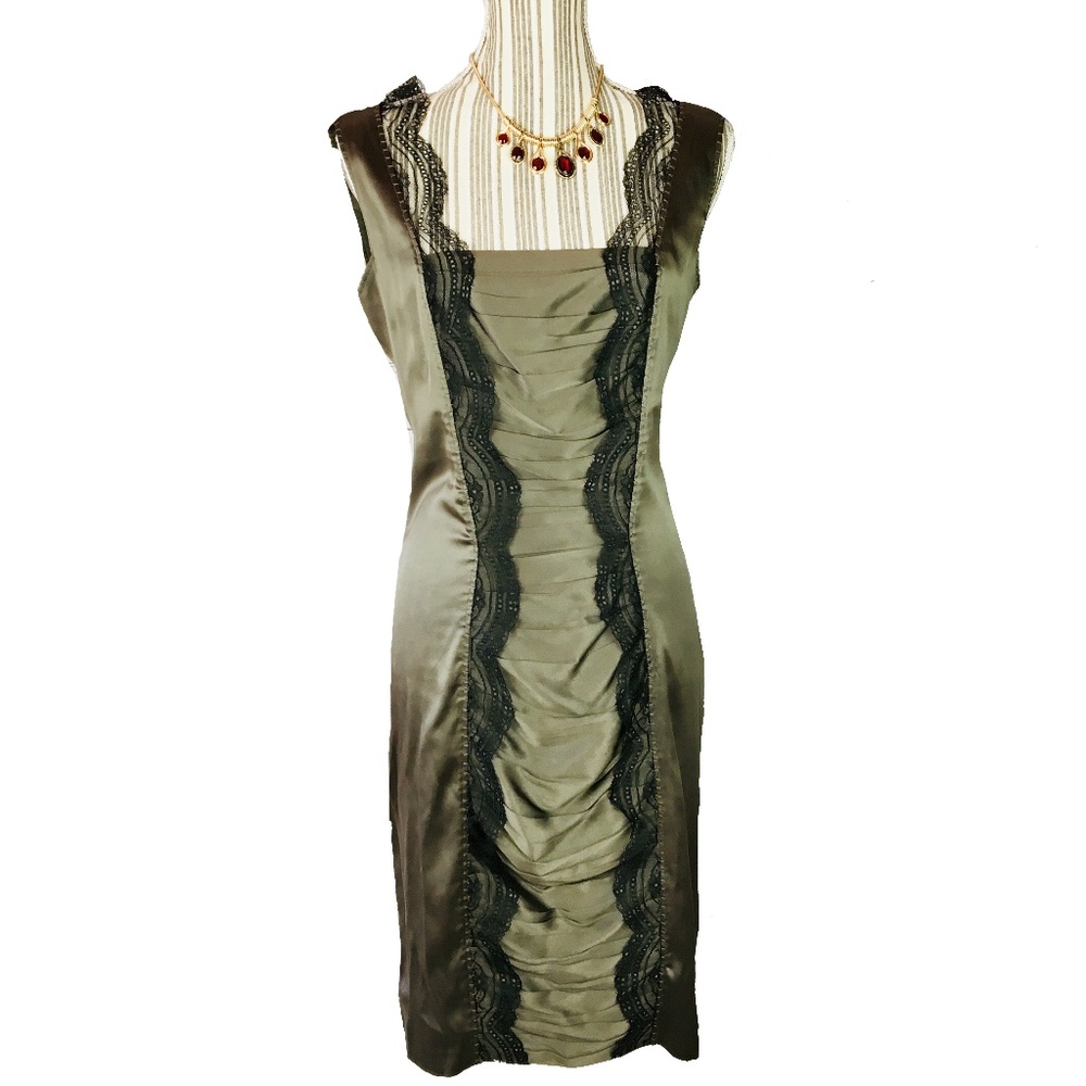 πHPπRoberto Cavalli Lace Silk Dress Size 44 - Picture 1 of 12